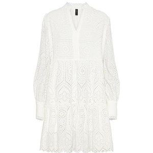 YAS Yasholi Ls S. Noos damesjurk met diepe uitsnijding, sterrenwit, XS, Star White
