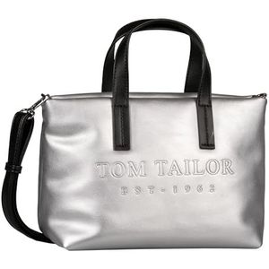 TOM TAILOR Thessa Shopper voor dames, zilver., informeel