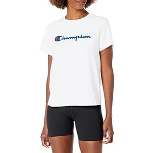 Champion Klassiek T-shirt, Wit.