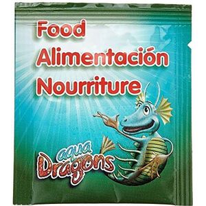Aqua Dragons Voedselzak, educatief STEM-speelgoed, voedsel voor het voeden van waterdraken, voor educatieve en wetenschappelijke doeleinden, ideaal voedsel voor waterdraken, 1 stuk