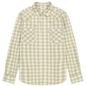 Wrangler T-shirt western pour homme, Tea, M