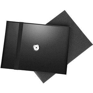 Neewer Laptopbedtafel voor statief met schroeven van 1/4 inch tot 3/8 inch, voor scènes, vergaderzalen, buiten, klaslokalen, leeskamers (statief niet inbegrepen)