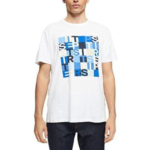 ESPRIT T-shirt pour homme, 101/White 2., S