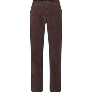 BRAX Cadiz Evolution Tt Moderne 5-pocket corduroy broek voor heren, Tabak