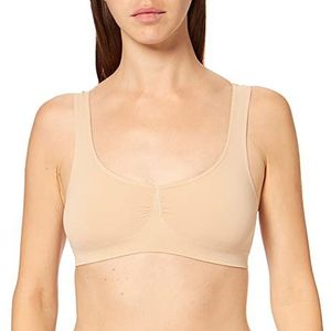 Trigema Damesbustier van polyamide/elastaan, beige (Skin 026)
