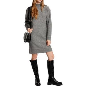 MORGAN - Sweaterjurk - Antraciet Grijs - Lange Mouwen
