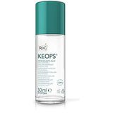 RoC KEOPS Deodorant Roll-On Normal - Anti-Transpirant - Langdurige Bescherming - Alcoholvrij - Parfumvrij - Voor alle Huidtypes - 30 ml