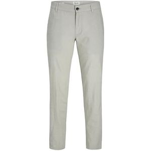 Jack & Jones Jpstace Jjsummer Linen Blend herenbroek Sn stoffen broek, Gedwongen ijzer/detail: gemengd