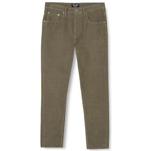 Teddy Smith Dad Cropped Pantalon Homme, Turbulence Kaki, 27W