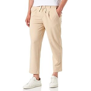 JACK & JONES Jpstbill Jjcapri Crop Nor Silver Birc Sn Capribroek voor heren, Berk zilver