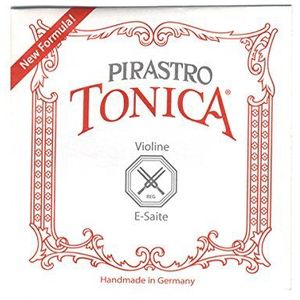 Pirastro Tonica E 1 viooltouw van staal, effen, bal