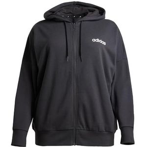 adidas ESSENTIALS LINEAR FULL Zip FRENCH TERRY HOODIE (plus size) dames hoodie