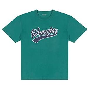 Wrangler Thé de Marque T-Shirt Homme, Vert Baies, XL