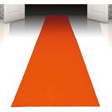 Boland 24004 - tapijt oranje, 450 x 60 cm, decoratie, VIP, Hollywood, themafeest, carnaval, verjaardag, EM, WM, fanartikel, Nederland