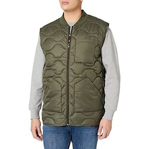 s.Oliver Big Size fleece vest voor heren, 7940