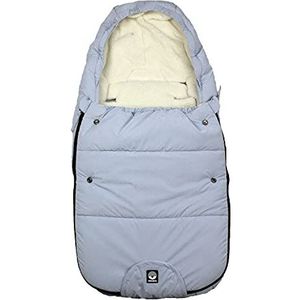 Dooky Universele voetenzak, waterdicht, winddicht, met dubbele ritssluiting, 3- en 5-punts ritssluiting, maat 0-9 maanden, 70 x 40 x 8 cm, Mountain Blue