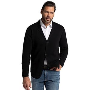 JP 1880 FLEXNAMIC® heren vest Milano oversized L 8XL 782666, zwart.