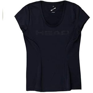 HEAD Vision Corpo T-shirt voor meisjes, donkerblauw 128, Donkerblauw