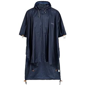 Deproc Active Poncho de pluie imperméable pour homme Couleur unie, bleu marine, XXL