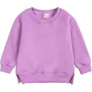 Little Hand Sweater Trainingspak voor kinderen, uniseks, Paars.
