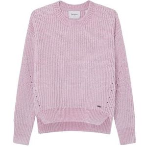 Pepe Jeans Tricot saule pour fille, Rose (rose palissandre), 12 ans