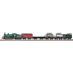 Piko S-Set Rh 71 NMBS stoomlocomotief + 5 NMBS A & B III goederenwagons