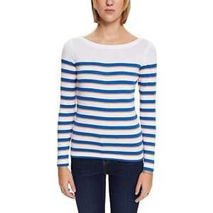 ESPRIT 013ee1k315 T-shirt dames, Wit