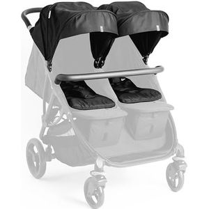 Roma Gemini 2 kleuren gitzwart