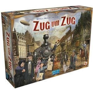 Days of Wonder | Zug um Zug Legacy: Legends of Westen | Familiespel | Bordspel | 2-5 spelers | vanaf 10 jaar | 20-90 minuten | Duits
