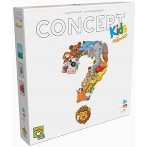 Concept Kids Dieren NL - FR: Leer spelenderwijs dieren raden! Geschikt voor 4+ jaar, coöperatief spel voor 2-12 spelers.