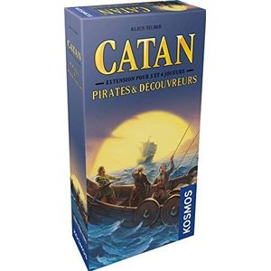 CATAN Kosmos | CATAN - uitbreiding: Piraten en ontdekkers - 5/6 spelers | gezelschapsspel | strategiespel | vanaf 10 jaar | 5-6 spelers | 90 minuten