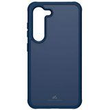 Black Rock - Robuuste transparante beschermhoes voor Samsung Galaxy S23 5G I schokbestendige en krasbestendige beschermhoes (donkerblauw)