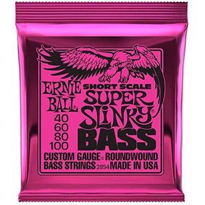 Ernie Ball P02854 Super Slinky lage snarenset nikkel 45-100