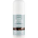 JOANNA Medium bruine wortelspray 75 ml - Masking van grijs haar en hernieuwbare wortels - doorlopende dekking - kasjmier effect - natuurlijk resultaat - maskerspray