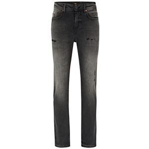 BOSS Taber Zip Bc-c Jeansbroek voor heren, Zwart - 7