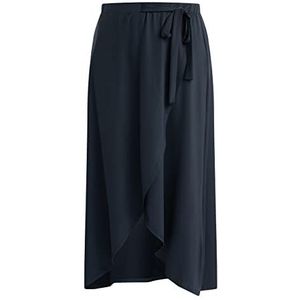 DreiMaster Klassik midi-rok voor dames, marineblauw, S, Marinier