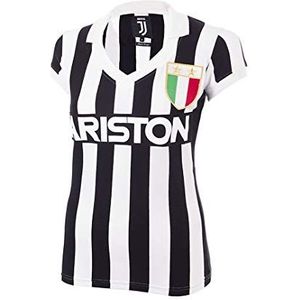 copa Juventus 1984-85 Retro T-shirt, dames voetbalkraag, dames