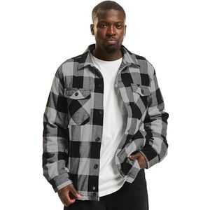 Brandit Lumber Herenjas, Black+Charcoal, L, zwart + houtskool