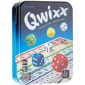 Gigamic - Qwixx dobbelspel, 8 jaar tot 99 jaar, JNQX