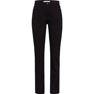 BRAX Feel Good Feel Good damesbroek Mary - slim fit stretch normale taille - katoen stretch, Zwart (Perma Black 01)