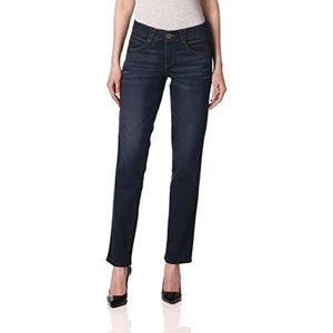 Democracy Ab Solution Damesjeans Straight Leg, Indigo, 46, Indigo