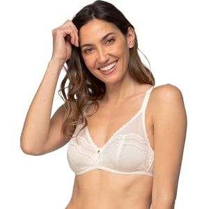 Playtex Sg Beha voor dames, comfortabele wikkelcups, beugelbeha, Parelmoer