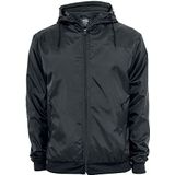 Urban Classics Windbreaker Herenjas (1 stuk), zwart.