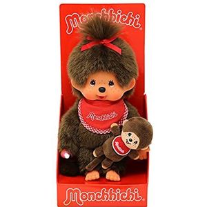 Monchhichi Monchhichi Meisje met Mini Monchhichi - 20 cm