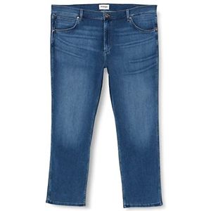 Wrangler Texas Jeans voor heren in contrasterende kleur, blauw (Bright Stroke 91q)