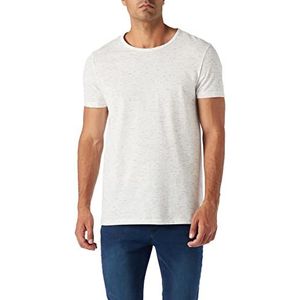 Koton Mealy Basic T-shirt voor heren, wit (000)
