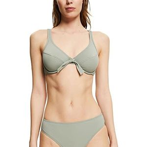 ESPRIT Hamptons Beach RCS Uw-Bra damesbikini, licht kaki, 42, Licht Khaki.