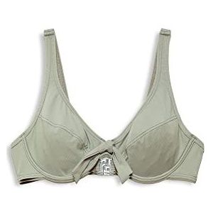 ESPRIT Hamptons Beach RCS Uw-Bra damesbikini, licht kaki, 42, Licht Khaki.