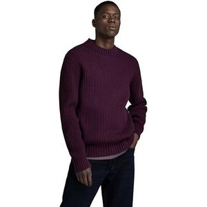 G-STAR RAW Essential gebreide herentrui, Paars (Lt Maze D23731-d447-8880)