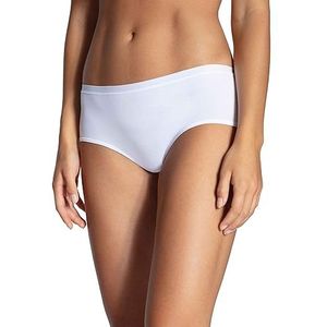 CALIDA Natural Comfort Boxer, Blanc (Weiss 001), 34 (Taille Fabricant: XX-Small) Femme